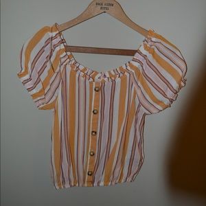 Aeropostale Off the Shoulder Top